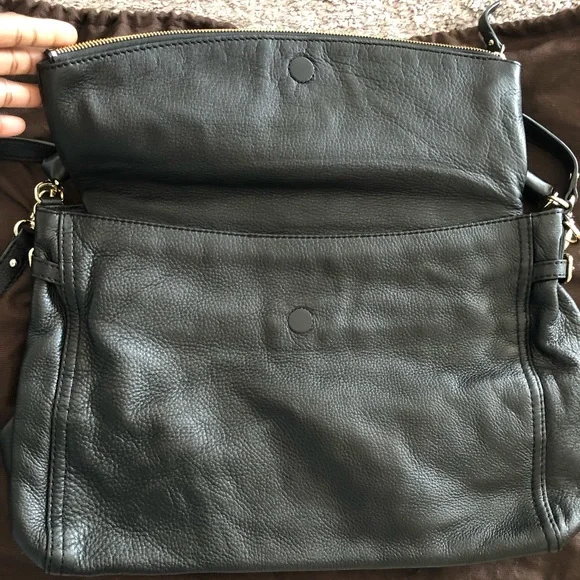 Large Leather Kate Spade Satchel Hobo